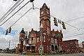 Terrell County Courthouse NE corner