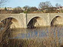 The two different bridges can be seen here The Bridge of Don - geograph.org.uk - 627664.jpg