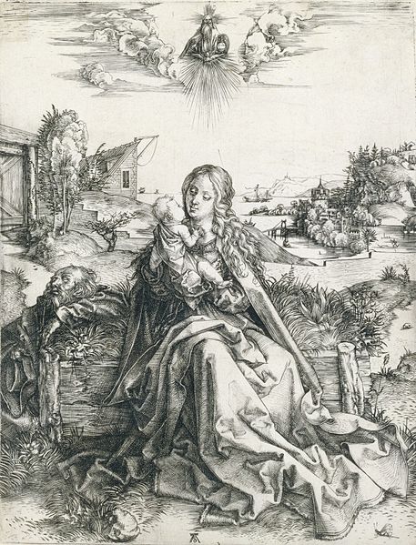 File:The Holy Family with the Dragonfly by Albrecht Durer.jpg