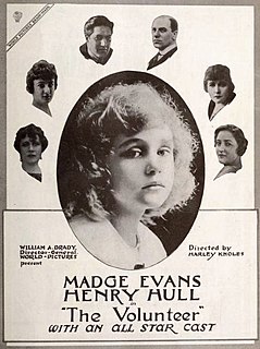 <i>The Volunteer</i> (1917 film) 1917 film directed by Harley Knoles