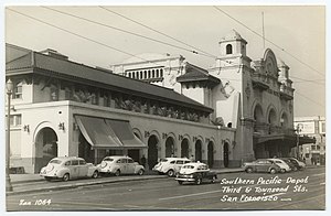 1064 - Third and Townsend Depot 1940s