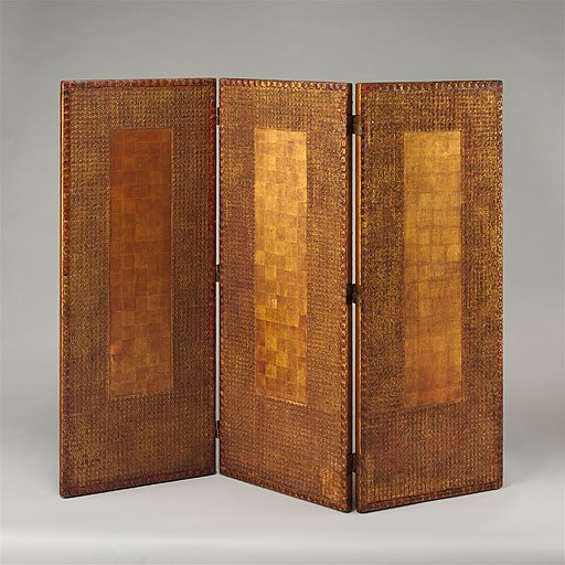 Three-paneled screen MET DP142329