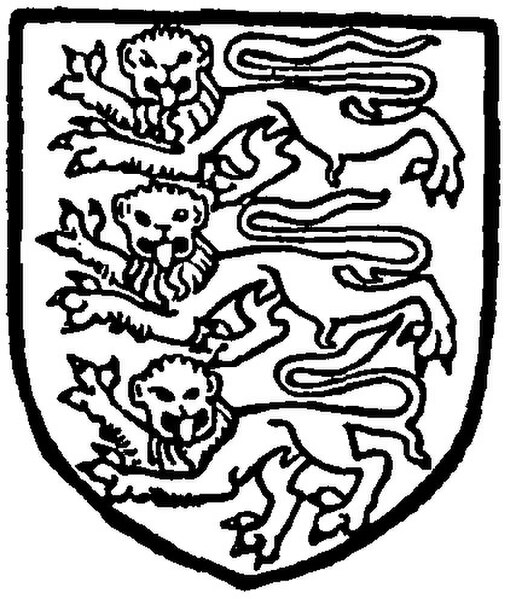 Duchy of Normandy three leopards symbol