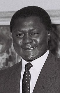 Tom Mboya Kenyan politician that played a major role in the founding The Sovereign Kenyan State