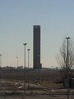 Torre piezometrica del Centro idrico di Salone.