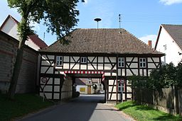 Rathaus Trappstadt im Landkreis Rhön-Grabfeld in Bayern