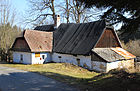 Čeština: Památkově chráněný dům čp. 4 v Zubří, části Trhové Kamenice English: Protected house No. 4 in Zubří, part of Trhová Kamenice, Czech Republic.