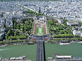 Illustrasjonsbilde av artikkelen Jardins du Trocadéro