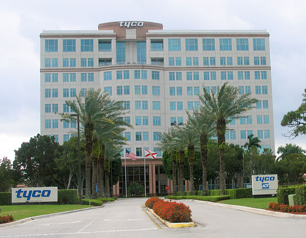 Tyco Fire & Security headquarters in Boca Raton (also home to Sensormatic and SimplexGrinnell)