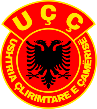 <span class="mw-page-title-main">Liberation Army of Chameria</span> Separatist pro-albanian organisation in the Northern Greece