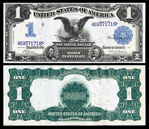 Series 1899 $1 Abraham Lincoln & Ulysses Grant