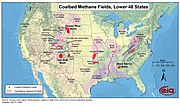 Thumbnail for Coalbed methane in the United States