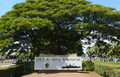 Hauptzufahrt zum USS Arizona Memorial in Pearl Harbor