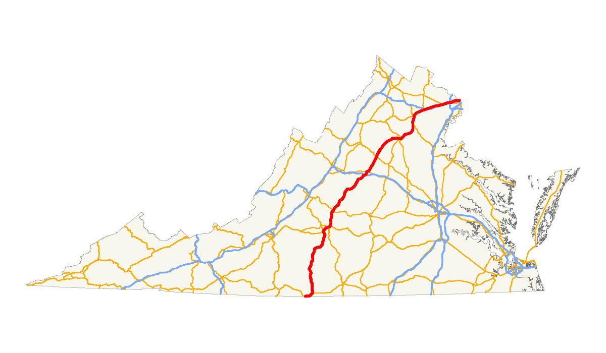 U S Route 29 In Virginia Wikipedia