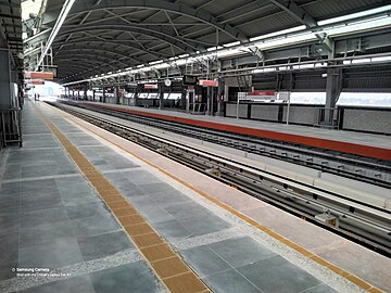 VIP baazar metro station on 29 March 2024 19.jpg