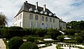 Château de Viven, casa común, jardín, terraza, palomar, sala, comedor, elevación, techo, decoración de interiores