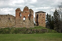 Vastseliina castle ruins