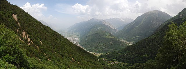 Panoramic of Martigny