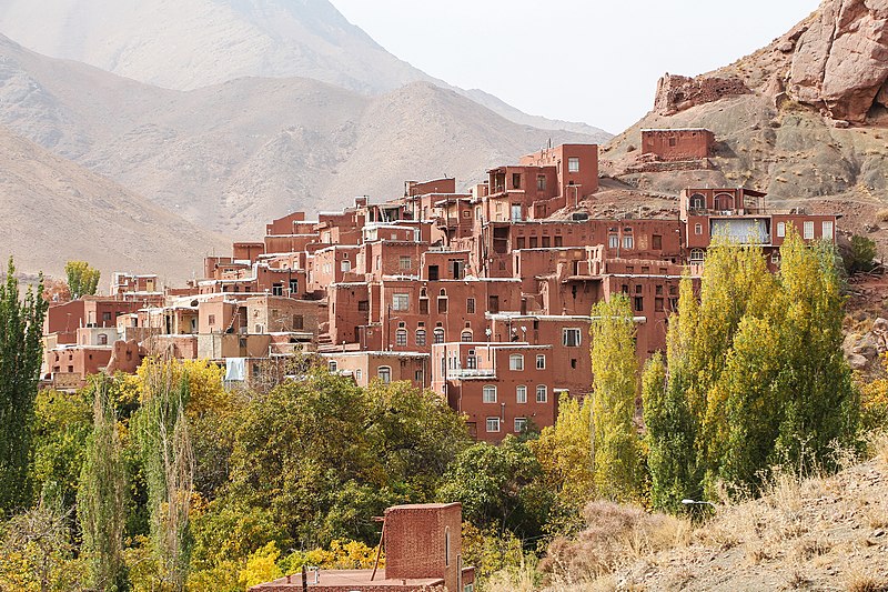File:Village of Abyaneh, Iran.jpg