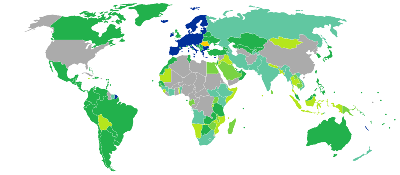 Regimul De Vize Pentru Cetățenii Romani Wikipedia