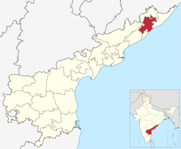 Vizianagaram in Andhra Pradesh (India).svg