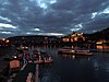 Boats on the Vltava River