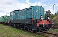 Kościerzyna - Muzeum Kolejnictwa - lokomotywa spalinowa SM41-43 Template:Wikiekspedycja kolejowa 2014