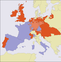 Thumbnail for File:War of the Spanish Succession alliances (1703).png