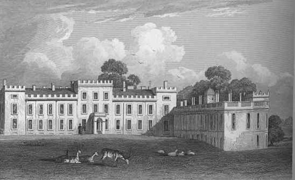 Welbeck Abbey in 1829