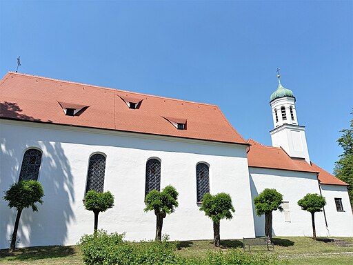 Westheim bei Augsburg, Kobelkirche St. Maria Loretto(Außenansicht) (1)