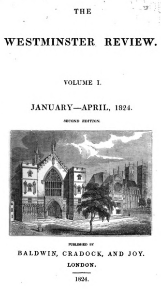 File:Westminster Review Frontispiece volume1.png