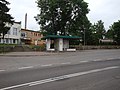 English: Wicko, village in pomeranian voivodeship, Poland. Bus stop Polski: Wicko, wieś w powiecie lęborskim. Przystanek autobusowy w centrum wsi