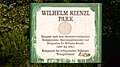 Der Wilhelm-Kienzl-Park in Wien/Leopoldstadt ist nach Kienzl benannt