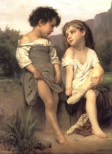 TROUVER AVEC DES MOTS OU IMAGE....LA TENDRESSE OU L’AMITIÉ OU L'AMOUR - Page 8 220px-William-Adolphe_Bouguereau_%281825-1905%29_-_At_the_Edge_of_the_Brook_%281879%29