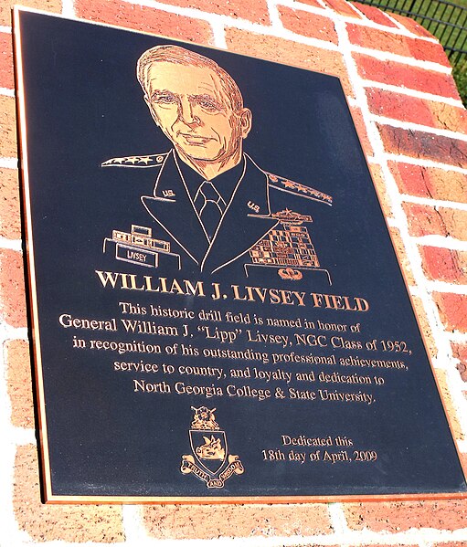File:William J Livsey plaque.JPG