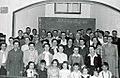 Winter Bible School Students, Guernsey, Saskatchewan, 1956 (16309177366).jpg