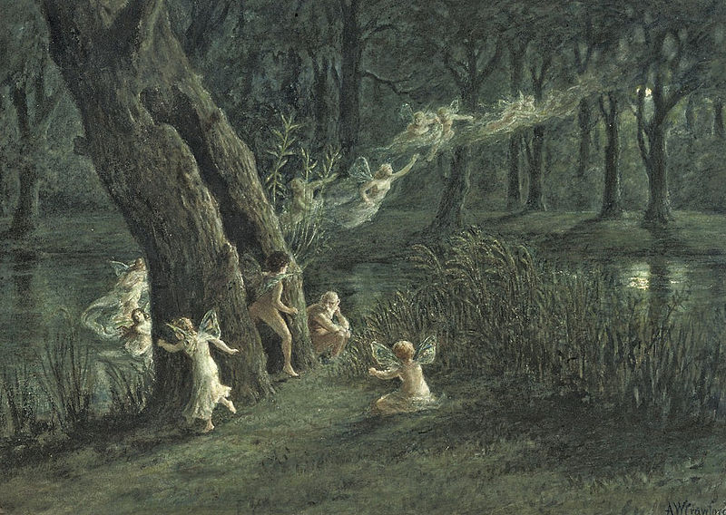 File:Woodland fairies in the moonlight.jpg