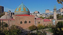 The dome and the minaret Yerevan Blue mosque 2023 dome and minaret.jpg