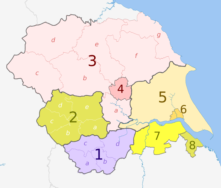 File:Yorkshire and the Humber counties 2009 map.svg