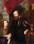 Rubens en Albert in de Hermitage te Sint-Petersburg