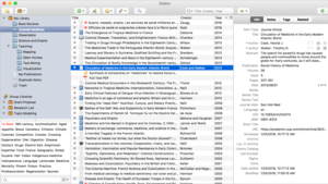 Zotero 5.0 