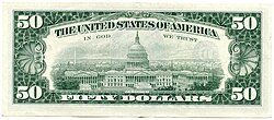 $ 50 Dollar Bill Series 1969C Back.jpg