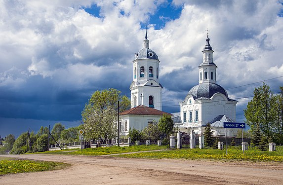 308. Зосимо-Савватиевская церковь в селе Коршик, Оричевский район Автор — Ele-chudinovsk