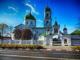 Царква Аляксандра Неўскага з брамай і агароджай