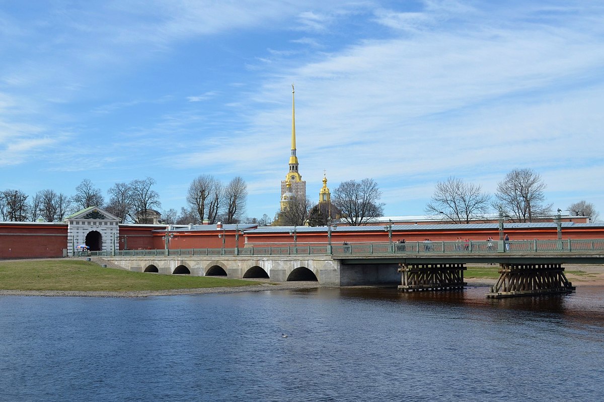 Кронверкские ворота Петропавловской крепости