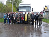 Перед виїздом зі Шумська.