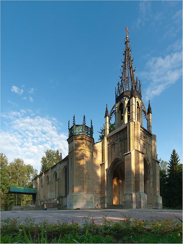 Saints Peter and Paul church at the country palace of count Shuvalov