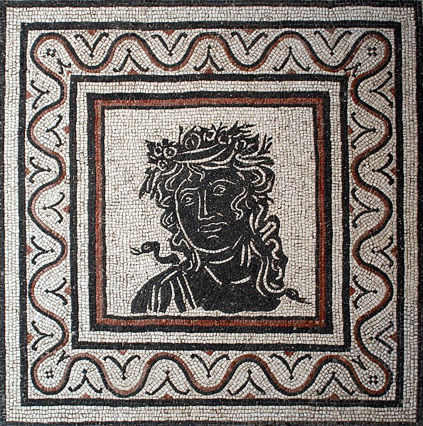 File:0 Pavement mosaic - Season bust - Pal. Massimo (Rome).JPG