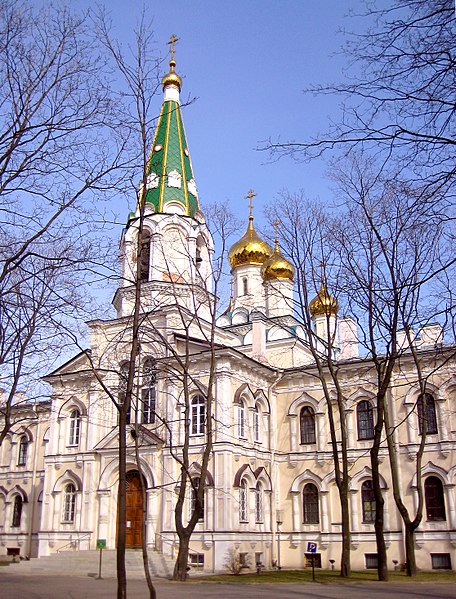 File:1192. St. Petersburg. Novodevichy Resurrection Monastery.jpg