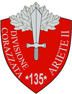 135th Armored Cavalry Division "Ariete" Military unit